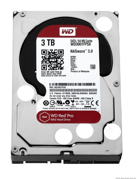 WD RED PRO 3TB/3.5