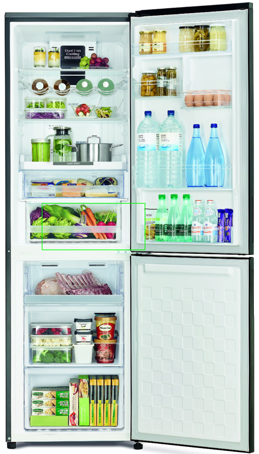 Tủ lạnh Hitachi R-B410PGV6(SLS) - 330 lít Inverter