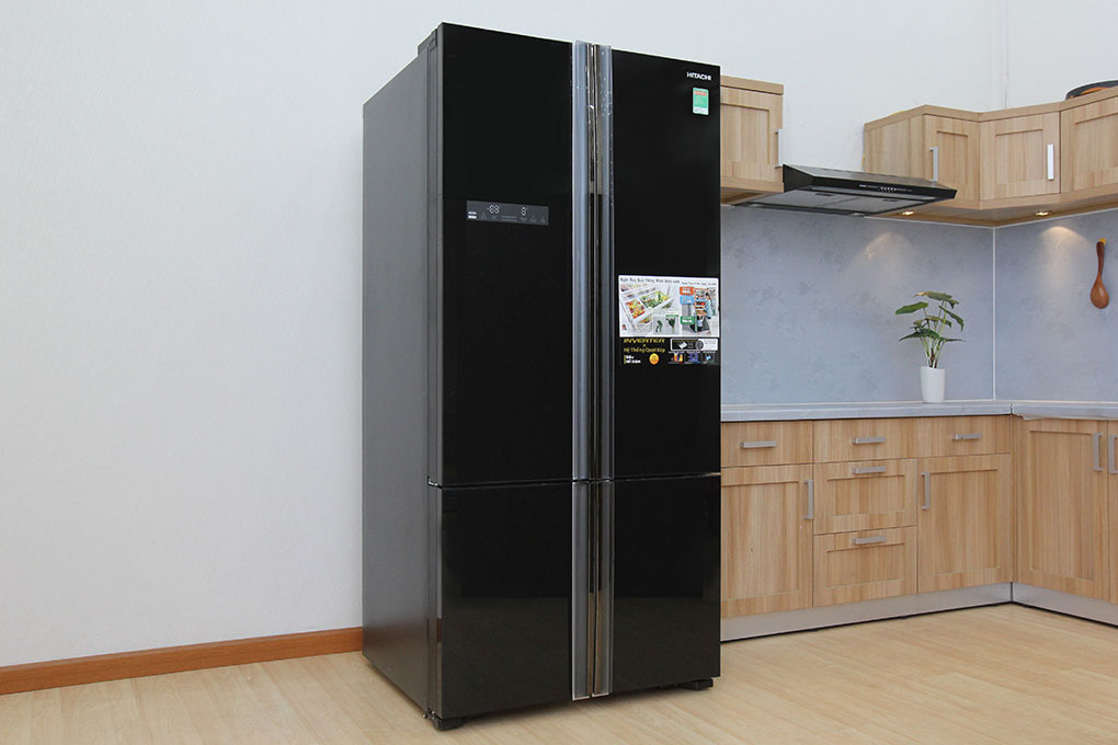 Tủ lạnh 4 cánh Hitachi R-WB800PGV5 GBK - 640 Lít Inverter